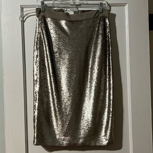 Sequin Midi Skirt